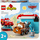 Lodër ndërtimi LEGO Duplo 10996 Cars, lavazh makinash, 2+ vjeç, shumëngjyrëshe