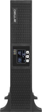UPS Armac On-Line 3000VA, me LCD, për RACK, ngjyrë e zezë