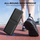 Këllëf-portofol Tech-Protect Wallet për Galaxy Z Flip 7, lëkurë eko, i zi