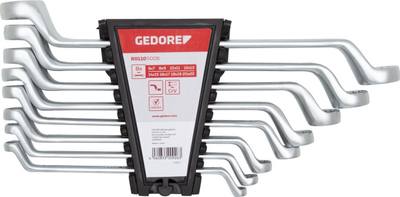 Set çelësa unazorë Gedore RED 3300926, 8 copë, 6-22 mm
