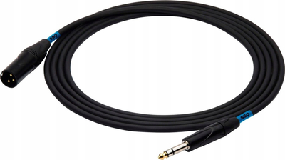 Kabllo audio SSQ JSXM5 Event, Jack 6.3mm në XLR, stereo, e zezë