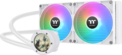 Ftohës uji për procesor Thermaltake TH280 V2 Ultra ARGB, radiator 280 mm, All In One, i bardhë