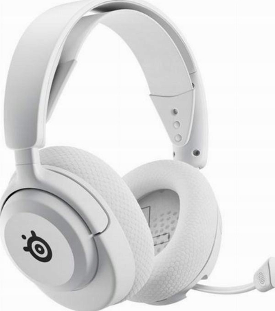 Kufje gaming SteelSeries Arctis Nova 5P Wireless, për PS5, pa kabllo, të bardha