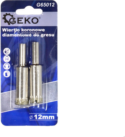 Дијамантска фреза GEKO 12mm, за грес и керамика