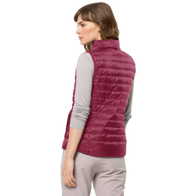 Jeletë femrash Jack Wolfskin Pack-Go Down Vest W 1207031-2198, me pupla, blu