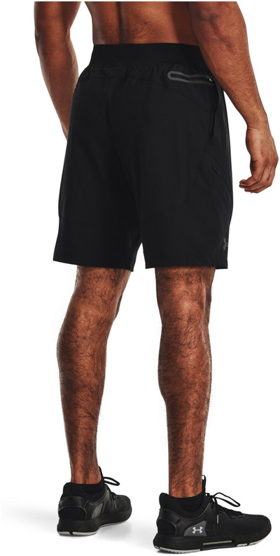 Спортски кратки панталони Under Armour Unstoppable Cargo, за мажи, отпорни на вода, црни