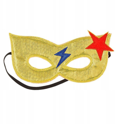 Maskë karnavalesh Souza Super Hero Girl, poliester, për kalamaj