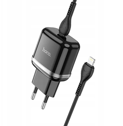 Karikues Hoco N24, Type C QC3.0 20W, me kabllo Lightning 1m, i bardhë
