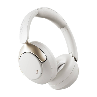 Kufje mbi vesh QCY H3 Pro, Bluetooth, ANC 50dB, të bardha