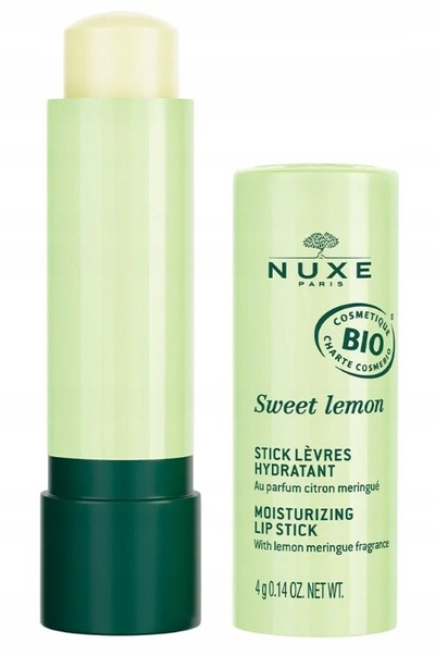 Balsam buzësh Nuxe Sweet Lemon, organik, 4g