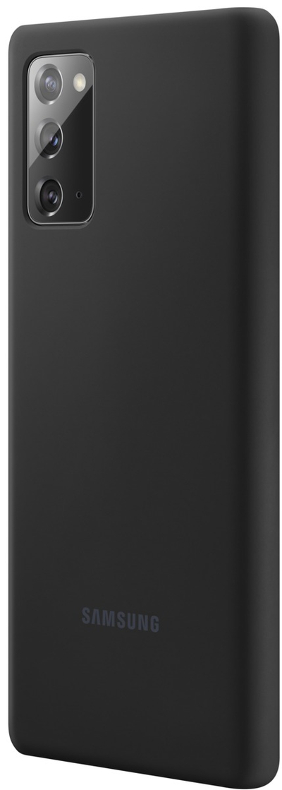 Mbështjellës për Samsung Galaxy Note20 / Note20 5G, Silicone Cover, e zezë