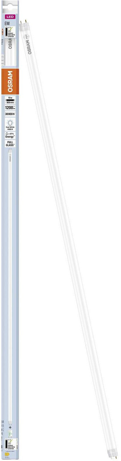 Tub LED Osram SubstiTUBE G13 T8, 90cm, 10W 4000K, i bardhë