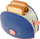Set lodrash kuzhine Leantoys Kitchen Accessories, mikser edhe tostier, për kalamoj 3+, blu