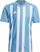 Fanellë futbolli adidas Striped 21 JSY M GN5845, Aeroready, për burra, blu me të bardhë