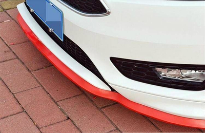 Spoiler universal MTuning Lip, 2.5m, stil karboni, blu