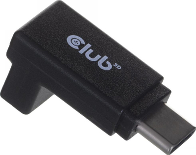 Adapter USB Club 3D CAC-1528, USB-C në USB-C, 4K, 100W, i zi