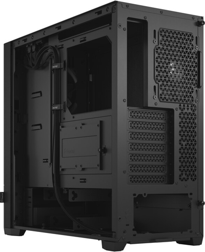 Куќиште за компјутер Fractal Design Pop Silent Black Solid црно