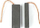 Furkë karboni 52B për lavatriçe automatike, 15 x 5 x 26 mm, e zezë