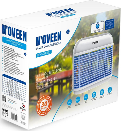 Llambë kundër insekteve Noveen IKN920, LED, 100m²
