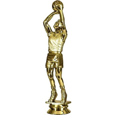 Figurë trofe basketbolli Victoria Sport F01/G, plastike, 17cm, ngjyrë ari