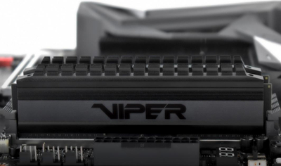 Memorie Patriot Viper 4 BLACKOUT, DDR4, 8 GB, 3200 MHz, CL16, PVB48G320C6K
