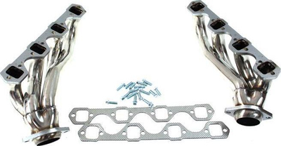Kolektor shkarkimi TurboWorks Chevrolet GMC 5.0L 5.7L V8 88-97, çelik inox, krom