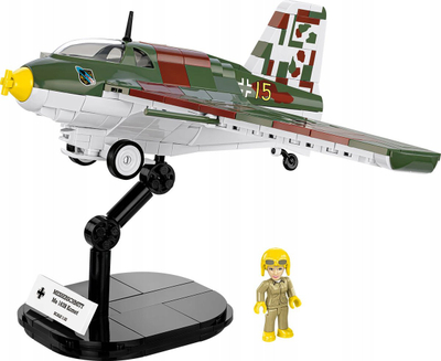 Set ndërtimi COBI Historical Collection WWII Messerschmitt Me 163B Komet, aeroplan luftarak, model koleksionues, shumëngjyrësh