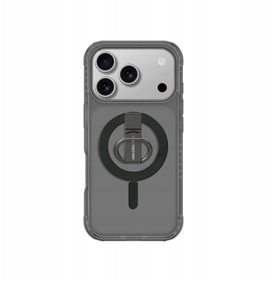 Çakëll telefoni AmazingThing Titan Pro Grip Ring Set për iPhone 17 Pro, me MagSafe, i zi