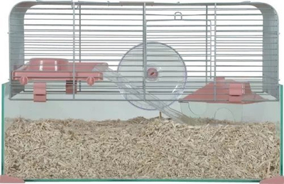 Kafaz për hamster Zolux Panas Colour 50, me aksesorë, rozë