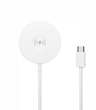 Karikues pa tela Forever MAWC-400, 15W, MagSafe 3 në 1, i bardhë