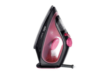 Hekuri me avull Braun TexStyle 1 SI1070PU, 2000W, 220ml, i zi/rozë