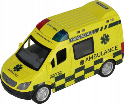 Makinë lodër me pult Mega Creative Auto Rescue, 37x19x13 cm, shumëngjyrëshe
