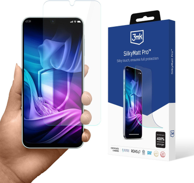 Mbrojtës ekrani 3MK Silky Matt Pro për Samsung Galaxy A27 5G, mat, transparënt