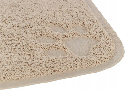 Тепих за тоалет за мачки Trixie Clean Walk, ПВЦ, 45x37cm, боја blush