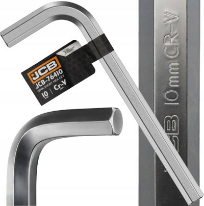 Çelës imbus JCB, 10 mm, çelik krom vanadium