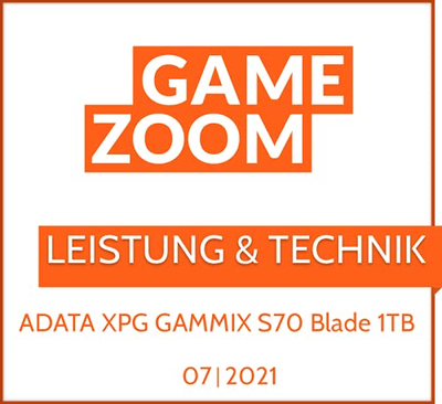 SSD XPG GAMMIX S70 Blade, 1TB, M.2 NVMe PCIe 4.0, për komp