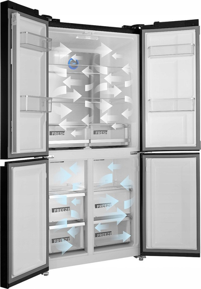 Frigorifer amerikan Concept LA8383bc, Total No Frost, me 4 dyer, i zi