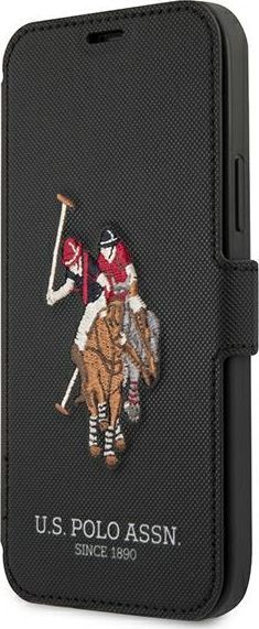 Mbrojtëse US Polo Assn për iPhone 12 Pro Max, e zezë