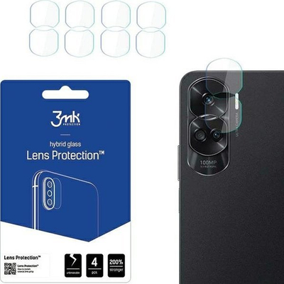 Mbrojtës kamerë 3MK Lens Protect për Honor 90 Lite, set 4 copë, transparent