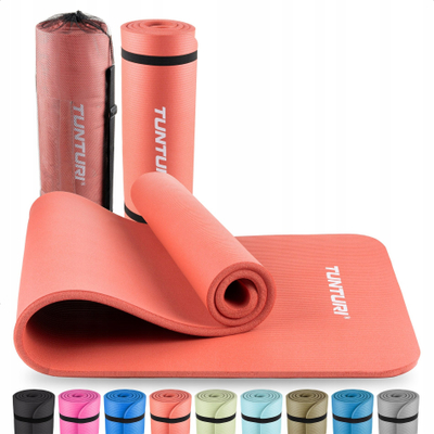 Tapet fitness Tunturi, NBR, 15mm, rose gold