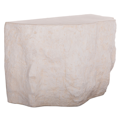Konsolë Interon Rock HM18152.02, fiber cement, 120x50x71 cm, e bardhë