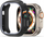 Mbulesë mbrojtëse Dux Ducis Bamo për Apple Watch Ultra 49mm, PC i fortë, Black Gray
