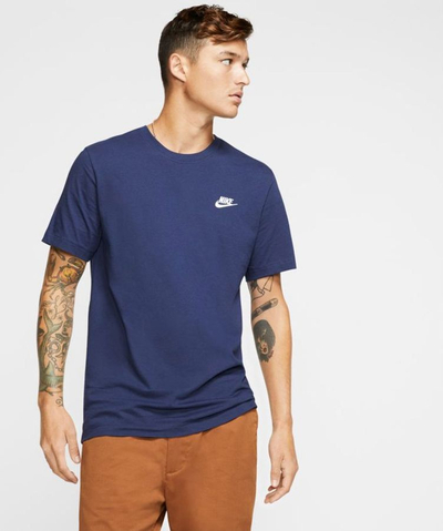 Bluzë Nike Sportswear AR4997 410, pambuk, për burra, blu navy