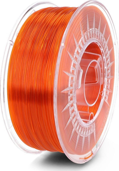 Filament 3D DEVIL DESIGN PETG, 1.75mm, 1kg, portokalli i tejdukshëm