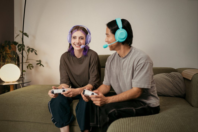 Kufje wireless SteelSeries Arctis Nova 3P, PlayStation, Bluetooth, Aqua
