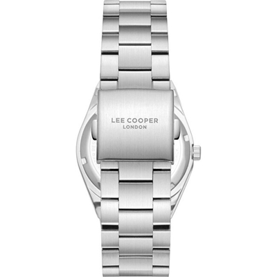 Orë dore meshkuj Lee Cooper LC08284.390, 39mm, analoge, argjendi dhe blu e errët