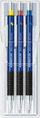 Laps mekanik Staedtler Mars Micro, set me 3 copë, mina B, i zi