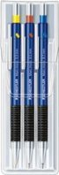 Laps mekanik Staedtler Mars Micro, set 3 copë, mina B, i zi