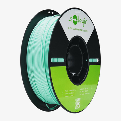 Filament 3D Creality Soleyin Ultra PLA, 1.75mm, 1.29kg, jeshile e çelur