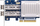 Kartë rrjeti QNAP QXP-32G2FC, 32Gbit FC, për server dhe NAS, e zezë